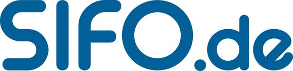 Link zu SIFO.de in blauen Buchstaben die URL "SIFO.de"